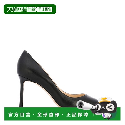 1h可退 欧洲直邮JIMMY CHOO 女士高跟鞋ROMY85KIDBLACK尖头