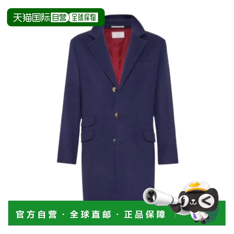香港直邮Brunello Cucinelli 单排扣大衣 MT4019039