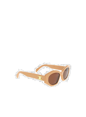 香港直邮Celine logo标牌镜腿太阳眼镜 CL40238U