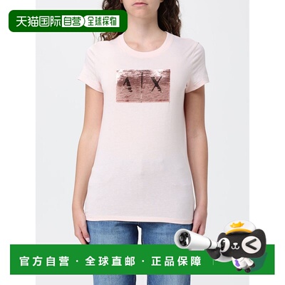 香港直邮ARMANI EXCHANGE 女士T恤 8NYTDLYJ73ZU4104 SS2026