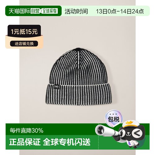 Arc'teryx 始祖鸟Ribbed Toque 罗纹绒线帽再生聚酯纤维