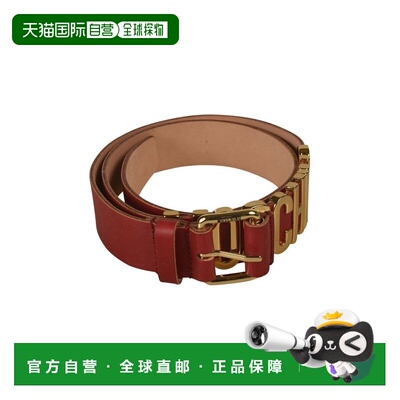 1h可退 香港直邮Moschino 莫斯奇诺 女士 標誌字母腰帶 MC6024PP1