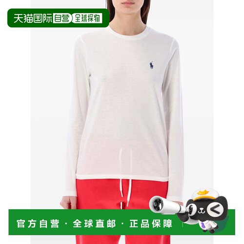 香港直邮POLO RALPH LAUREN 女士T恤 211B14604006WHITE