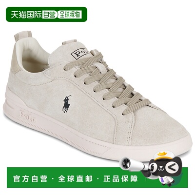 欧洲直邮Polo Ralph Lauren 拉夫劳伦 男女鞋 低帮板鞋 冬天 米色