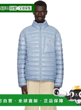 1h可退 香港直邮Moncler 盟可睐 男士 蓝色 Leveche 羽绒夹克 J20