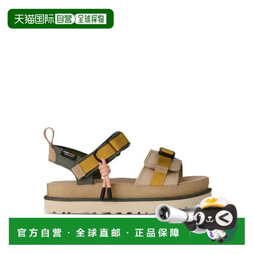 香港直邮UGG 女士凉鞋 1180070SAND AW2025 卡其色 支付后1h可退