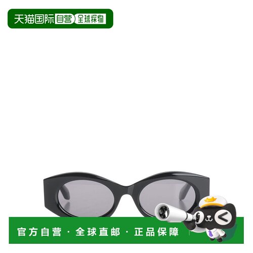 1h可退 香港直邮ALAIA 女士太阳镜 AA0080S001 SS2026 黑色 Oval