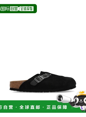 1h可退 香港直邮BIRKENSTOCK 女士拖鞋 10304970BLACK CO 黑色 Bo