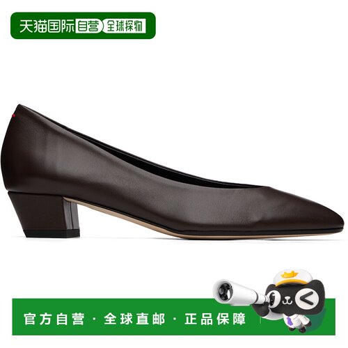 香港直邮aeyde 女士 棕色 Helia Low-Cut 低跟鞋 A11PU0592001003