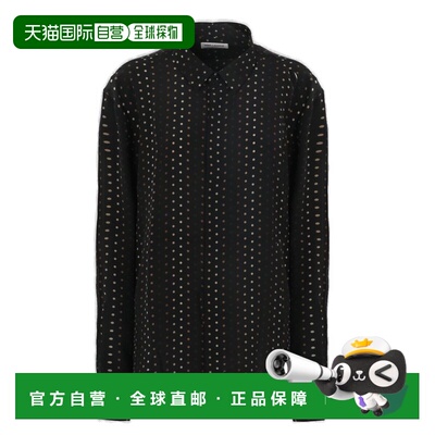 1h可退 香港直邮Saint Laurent 圣罗兰 男士 圆点衬衫 646850Y2G4