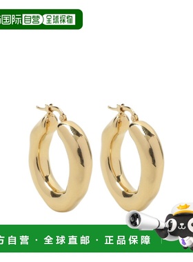 1h可退 香港直邮Jil Sander 圈形耳环 J11VG0055-P7009