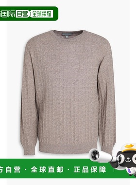 香港直邮Canali 康钠丽 男士 提花针织羊毛毛衣 MK01972C0012720