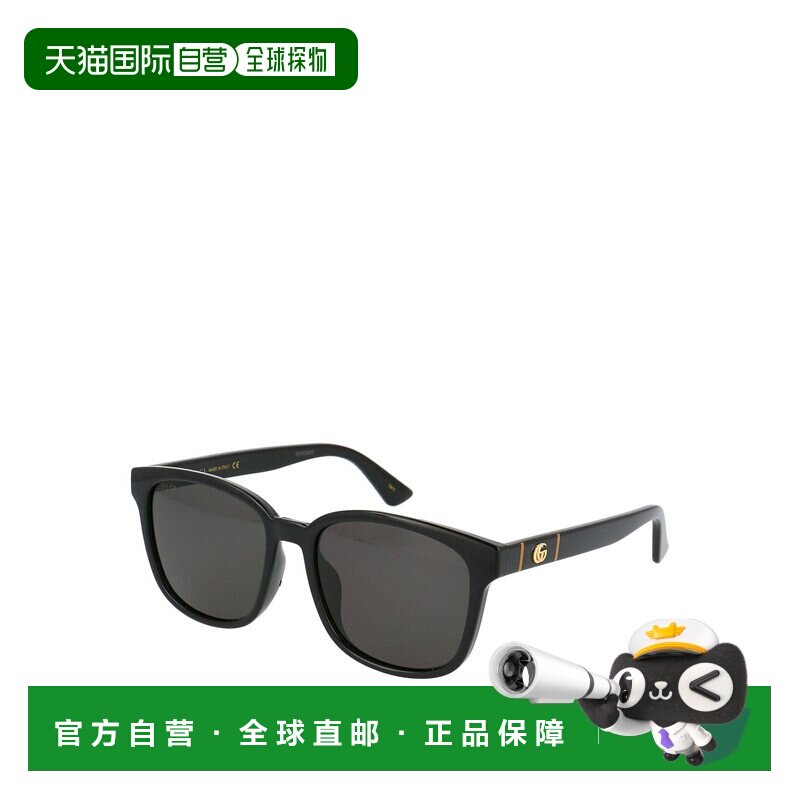 香港直邮GUCCI 女士太阳镜 GG0637SK001NEW AW2025 黑色 GUCCI Su - 实物图