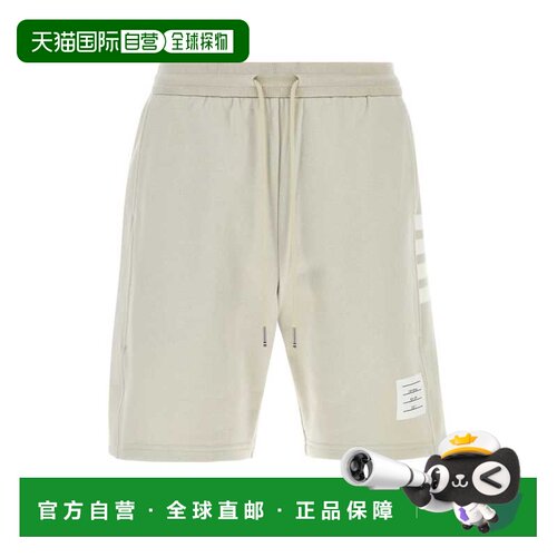 香港直邮THOM BROWNE 男士短裤 MJQ222A03037260 SS2026 白色
