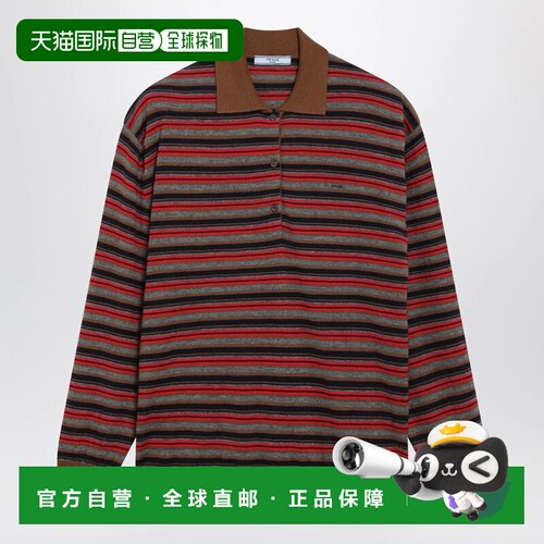欧洲直邮PRADA 女士POLO衫 P24F3NOOO6220F0CQJ 【付后1h可退】