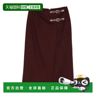 前开衩半身裙 Mara 1106065206 香港直邮Max 1h可退