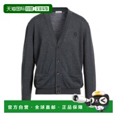 香港直邮Bally grey灰色 巴利 1h可退 男士 针织开衫 舒适时尚