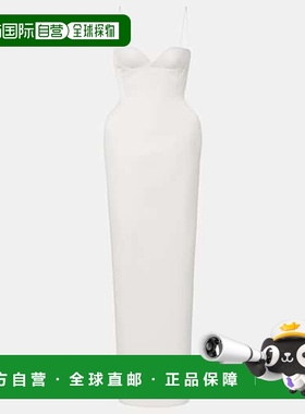 1h可退 香港直邮magda butrym 女士 Bridal 缎面礼服 white白色