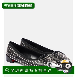 香港直邮Christian 克里斯提 1h可退 Louboutin 铆钉 鲁布托 女士