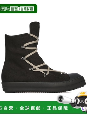 香港直邮Rick Owens Drkshdw 圆头短靴 DU01E3805DO