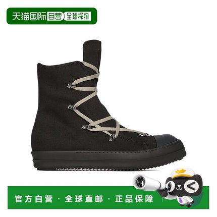 香港直邮Rick Owens Drkshdw 圆头短靴 DU01E3805DO