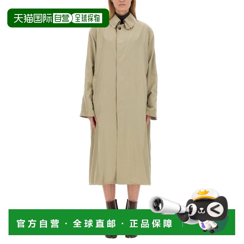 香港直邮1h可退 Maison Margiela 马丁 马吉拉 女士 卡其色风衣 S
