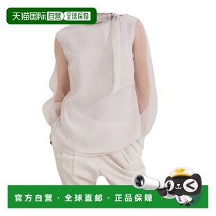 MF940ED814 丝绸蝴蝶结上衣 香港直邮Brunello Cucinelli