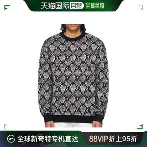 香港直邮Balmain 巴尔曼 男士 Snakeskin提花图案毛衣 CH1KD000KG