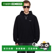 香港直邮Givenchy 连帽衫 纪梵希 黑色 1h可退 Seam 男士 Couture