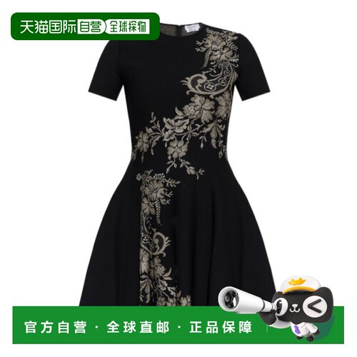 香港直邮ALEXANDER MCQUEEN 女士连衣裙 A007MOQ1BI支付后1h可退