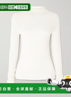 香港直邮The Frankie Shop 女士 Danae 连帽罗纹针织上衣 KNFS169