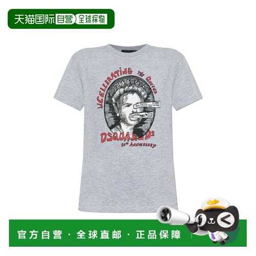 香港直邮DSQUARED2 女士T恤 S72GD0597S22146857M【付后1h可退】