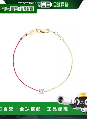 香港直邮RedLine 圆形半绳半链手链 Royal-GOLD