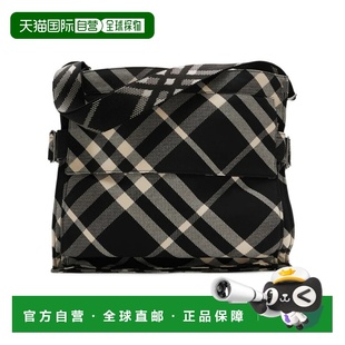 1h可退 香港直邮BURBERRY/博柏利 男士 Trench中号格纹单肩包 24F