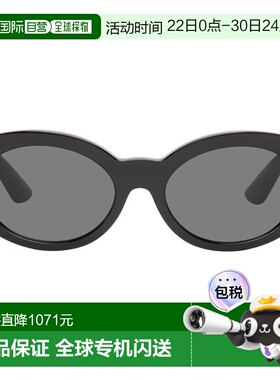 香港直邮versace 范思哲 女士 黑色 Medusa 太阳镜 0VE4503UGB187