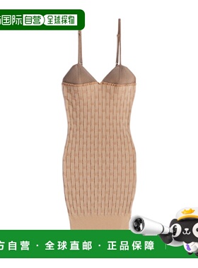 香港直邮Jacquemus 针织连衣裙性感包臀裙 231KN157-2301吊带