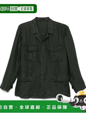 1h可退 香港直邮Boglioli 男士 绿色夹克 OC205QSB4400585