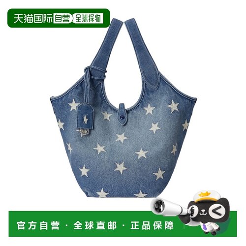 1h可退 香港直邮Ralph Lauren 星星图案托特包 428P01451