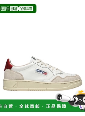 1h可退 香港直邮AUTRY 徽标低帮板鞋 AULMLS43正品轻便时尚休闲百