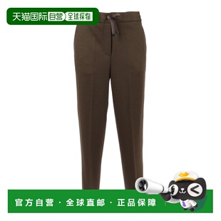 香港直邮CIRCOLO 1901 女士休闲裤 FD37327734 AW2025 绿色 CARRO