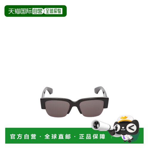 1h可退 香港直邮ALEXANDER MCQUEEN 24SS 方形太阳眼镜 Women