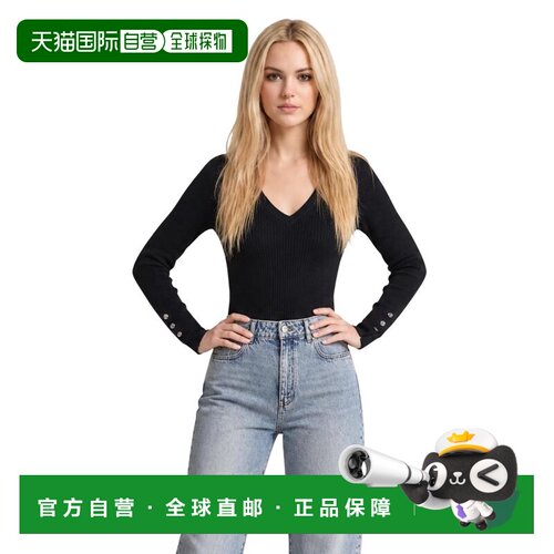 欧洲直邮GUESS 女士针织衫 W6YR10Z0949JBLK AW20【付后1h可退】