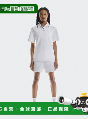 自营欧洲直邮On/昂跑 Courtside系列女士白色再生聚酰胺logo标识P