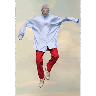 1h可退 香港直邮Maison Margiela 徽标衬衫 SI0DL0002S60306