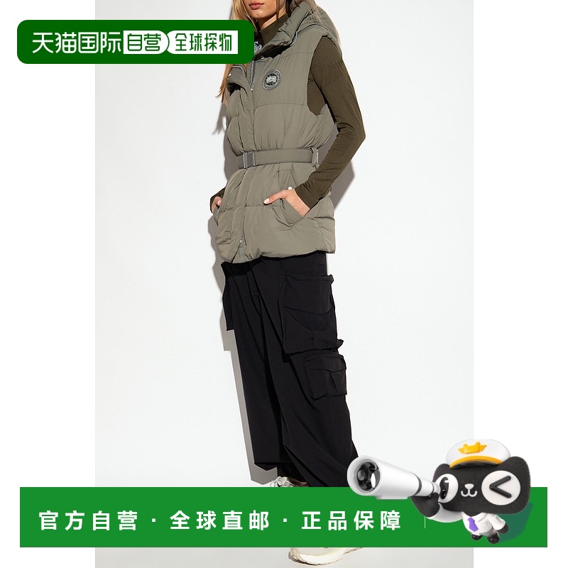 欧洲直邮CANADA GOOSE 女士马甲8813W0SAGEBRUSH羽绒