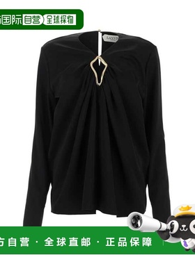 1h可退 香港直邮Lanvin 朗雯 女士 衬衫 RWTO00045822H2310