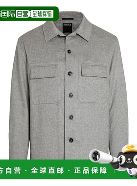 香港直邮Zegna 长袖衬衫 UEV46A8SOT6B0杰尼亚男装