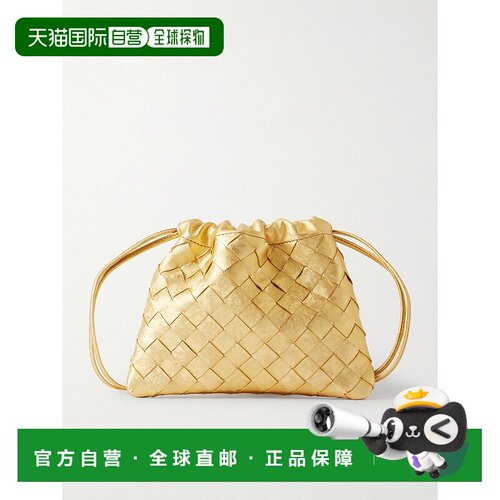 香港直邮Bottega Veneta 葆蝶家 女士 编织皮革肩包 816987V5XF0