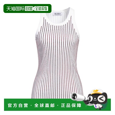 1h可退 香港直邮The Attico 女士 背心上衣 white白色 舒适时尚