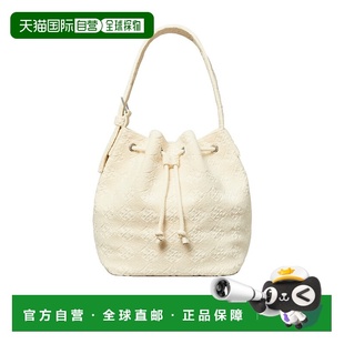 1h可退 香港直邮Tory Burch T MONOGRAM TERRY 大号水桶包 169128